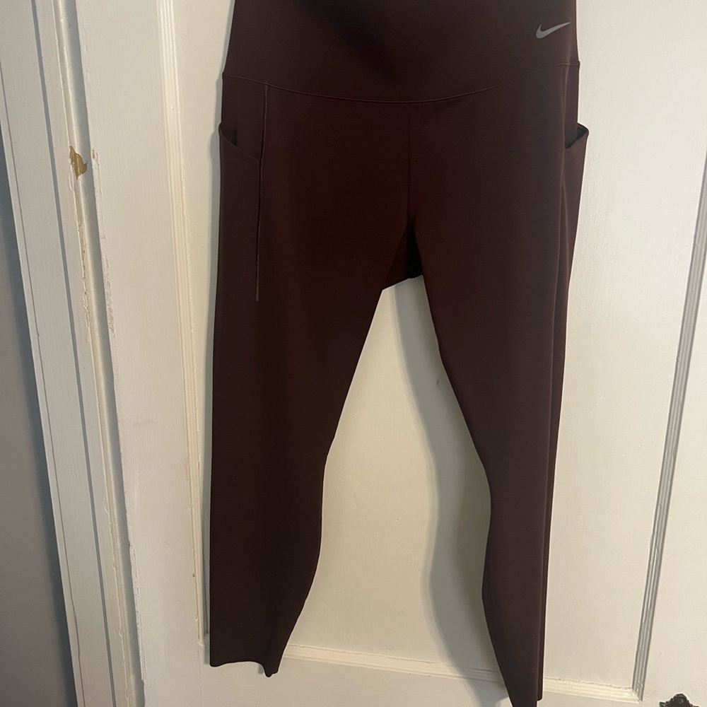 Nike Chocolate Brown Leggings